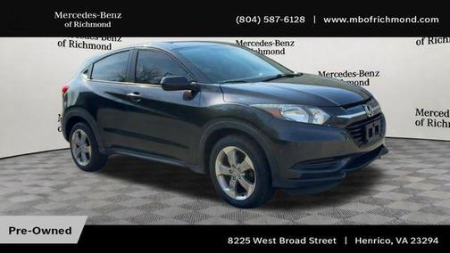 Crystal Black Pearl 2018 Honda HR-V LX