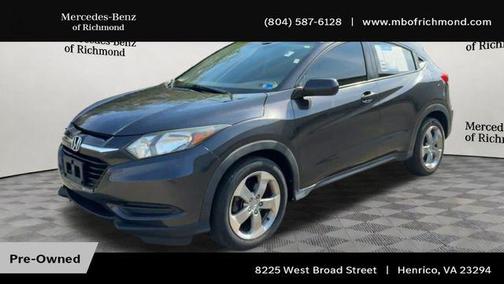 Crystal Black Pearl 2018 Honda HR-V LX