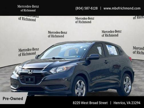 Crystal Black Pearl 2018 Honda HR-V LX