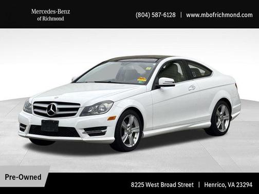 Polar White 2013 Mercedes-Benz C-Class C 250
