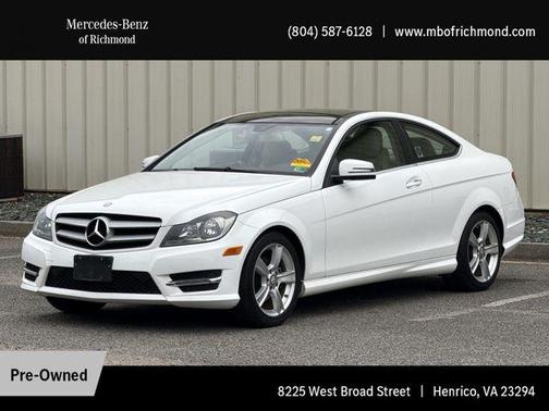 Polar White 2013 Mercedes-Benz C-Class C 250