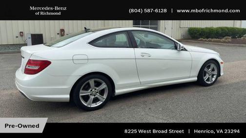 Polar White 2013 Mercedes-Benz C-Class C 250