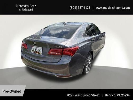 Modern Steel Metallic 2018 Acura TLX Base