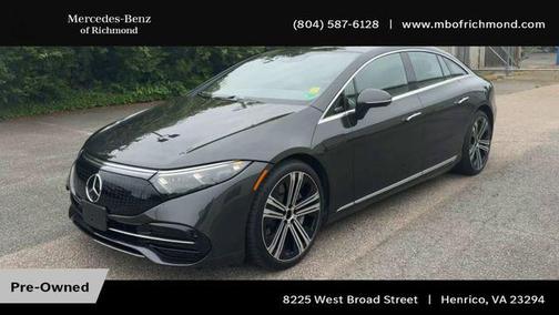 Graphite Grey Metallic 2022 Mercedes-Benz EQS 450+ 4MATIC