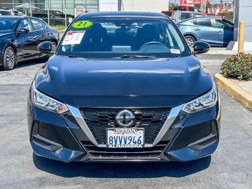 Black 2021 Nissan Sentra SV