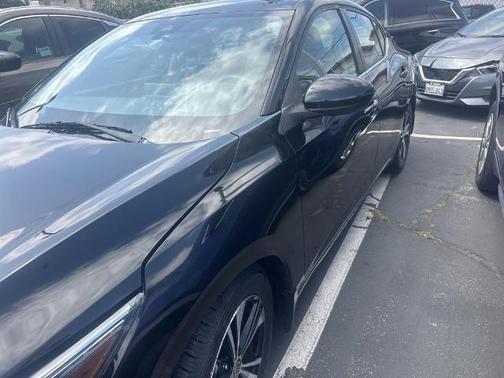 Black 2021 Nissan Sentra SV