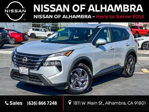 Brilliant Silver Metallic 2024 Nissan Rogue SV