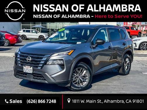 Gun Metallic 2024 Nissan Rogue S