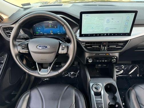 Black Metallic 2025 Ford Escape Platinum