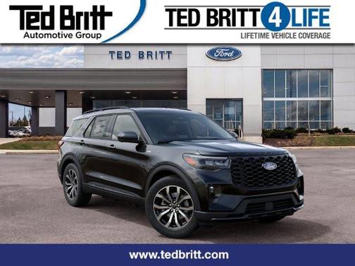 Black Metallic 2027 Ford Explorer ST-Line
