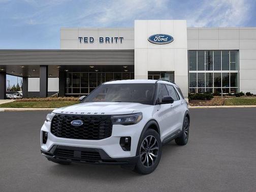 White Metallic 2026 Ford Explorer ST-Line