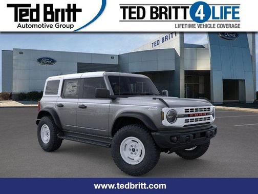 Gray 2026 Ford Bronco Heritage Edition
