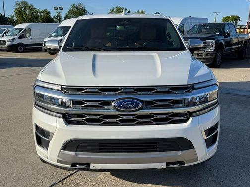 White Metallic 2023 Ford Expedition Max Platinum