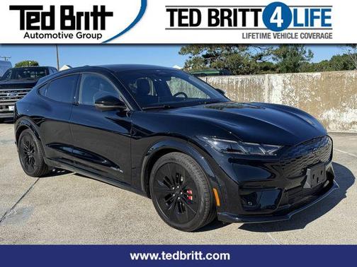 Shadow Black 2025 Ford Mustang Mach-E GT