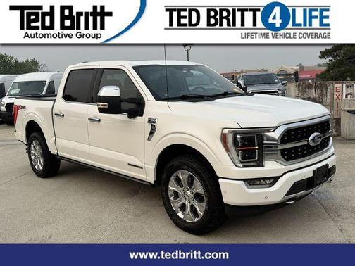 Star White 2022 Ford F-150 Platinum