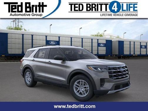 Gray 2026 Ford Explorer Active