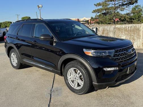 Black Metallic 2023 Ford Explorer XLT