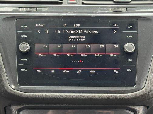 2023 Volkswagen Tiguan 2.0T SE R-Line Black