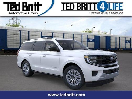 White Metallic 2026 Ford Expedition Platinum