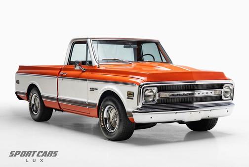 Red 1970 Chevrolet C10/K10
