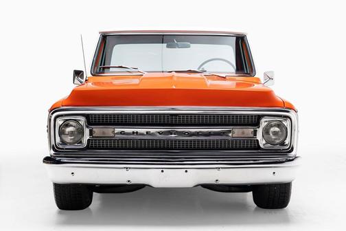 Red 1970 Chevrolet C10/K10