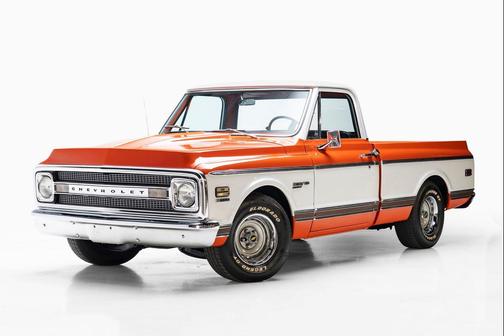 Red 1970 Chevrolet C10/K10