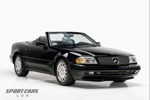 Black 1996 Mercedes-Benz SL-Class SL 600