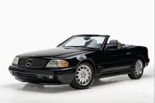 Black 1996 Mercedes-Benz SL-Class SL 600