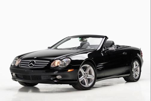 Black 2005 Mercedes-Benz SL-Class SL 500