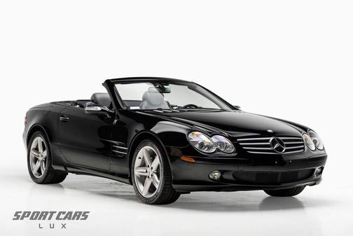 Black 2005 Mercedes-Benz SL-Class SL 500