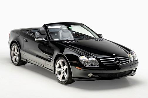 Black 2005 Mercedes-Benz SL-Class SL 500