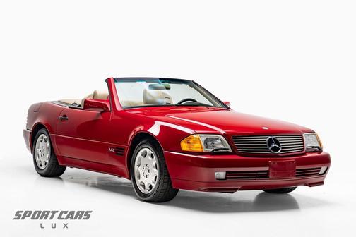 Red 1994 Mercedes-Benz SL-Class SL 600