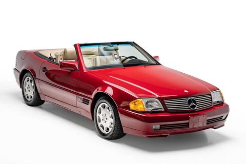 Red 1994 Mercedes-Benz SL-Class SL 600