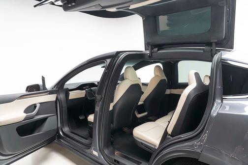 Gray 2022 Tesla Model X Dual Motor All-Wheel Drive