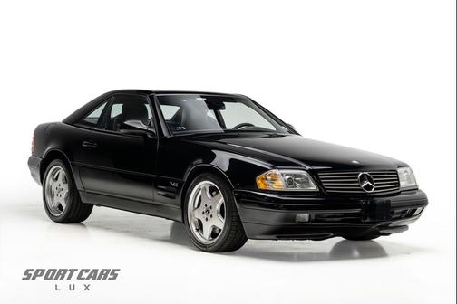Black 1999 Mercedes-Benz SL-Class SL 600