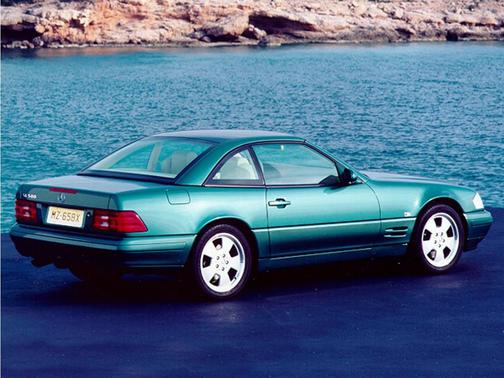 Black 1999 Mercedes-Benz SL-Class SL 600