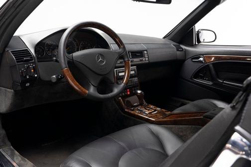 Black 1999 Mercedes-Benz SL-Class SL 600