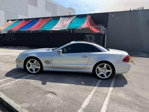 Silver 2009 Mercedes-Benz SL-Class SL 600