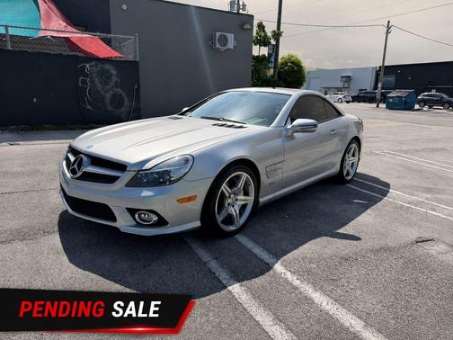 Silver 2009 Mercedes-Benz SL-Class SL 600