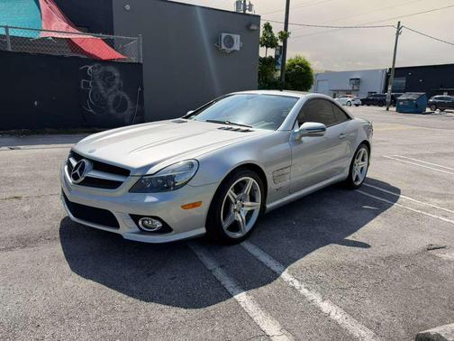 Silver 2009 Mercedes-Benz SL-Class SL 600