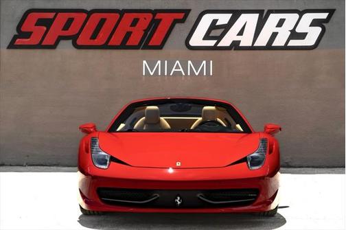 2012 Ferrari 458 Spider Base