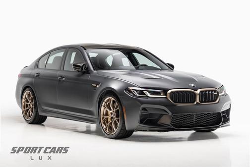 Frozen Brands Hatch Grey Metallic 2022 BMW M5 Base