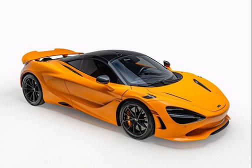 Orange 2024 McLaren 750S Coupe