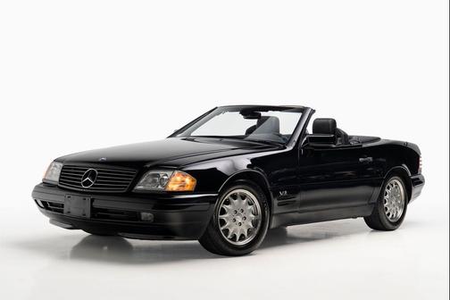 Black 1998 Mercedes-Benz SL-Class SL 600