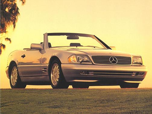 Black 1998 Mercedes-Benz SL-Class SL 600