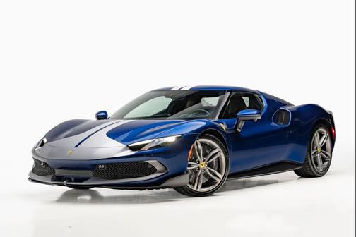 Blue 2022 Ferrari 296 GTB Base