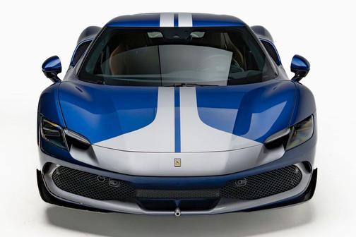 Blue 2022 Ferrari 296 GTB Base