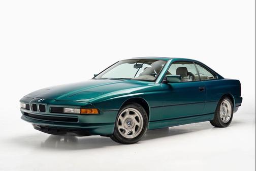 Green 1992 BMW 850 850i