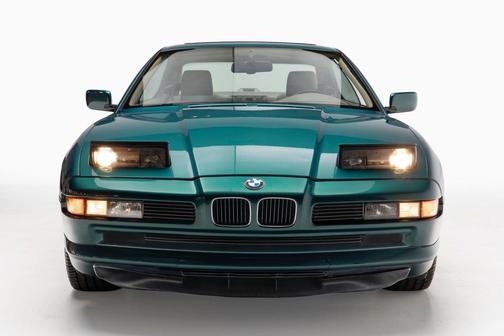 Green 1992 BMW 850 850i