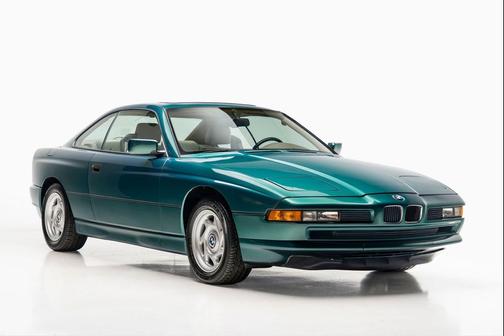 Green 1992 BMW 850 850i
